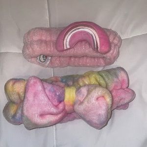 2 hair towel wraps towel headband hair accessory makeup plush hair wrap headband